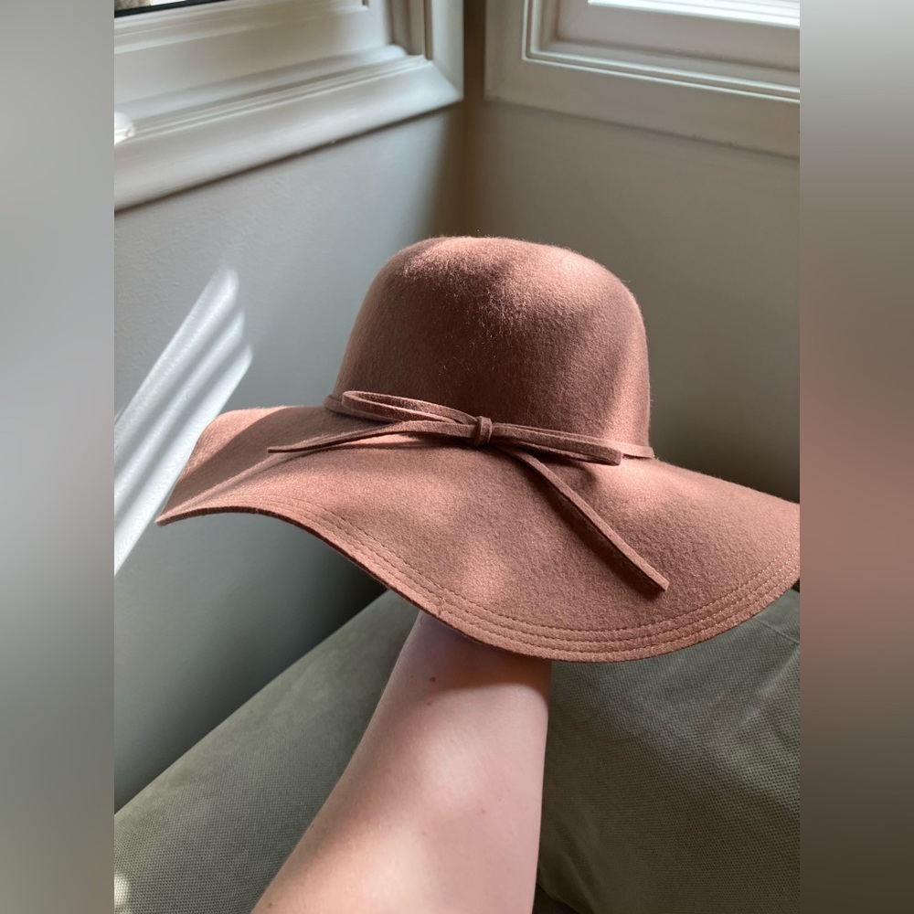 Brown Wool Sunhat